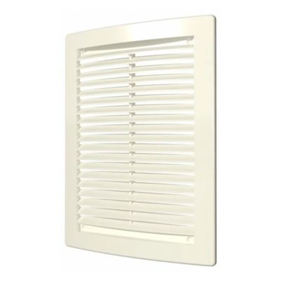 1825РЦ Решетка вентиляционная 180*250 белая
