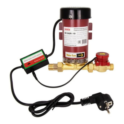 JEMIX W15GR-10 Насос повышающий давление сухой ротор 90 Вт