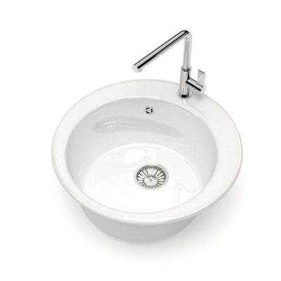 Мойка глянцевая Виктори  475*475*180 без сифона