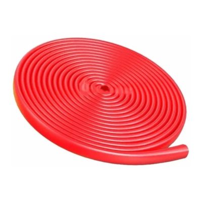 Трубка вспененный полиэтилен 18/4 бухта 11м в защитной оболочке красный