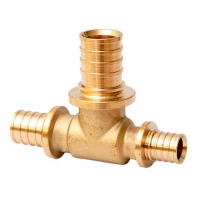 Тройник аксиальный (латунь) 25*16*25