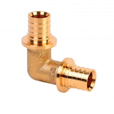 Угольник аксиальный (латунь) L 16*16