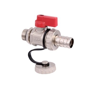 Кран дренажный со съемным метал.штуцером 1/2"