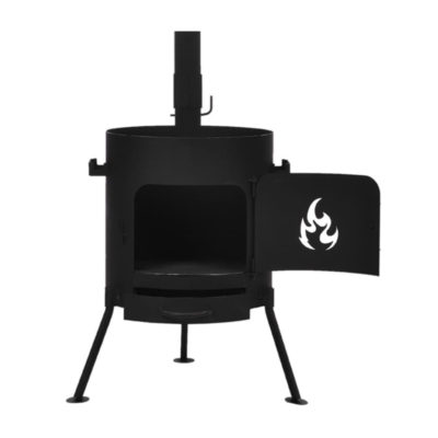 Печь под казан с трубой 12л