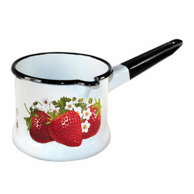 Ковш эмалиров. 1 л с рисунком