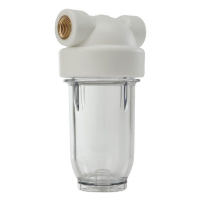 Фильтр магистральный 5" с прозрачным корпусом 1/2" (прямой) FM 2P2V