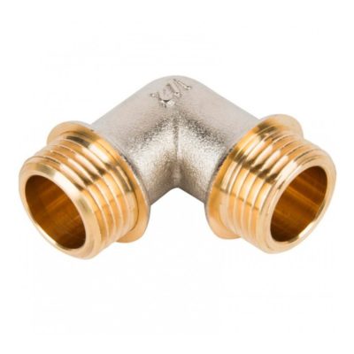 Уголок хром-латунь  1/2 в-в