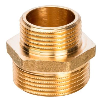 Нипель латунный переход Н/Р 1*1/2