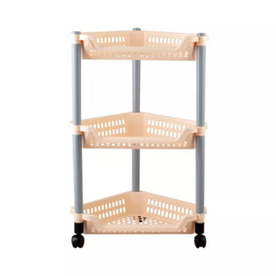 Полка универсальная угловая 3 секции Полимербыт 087