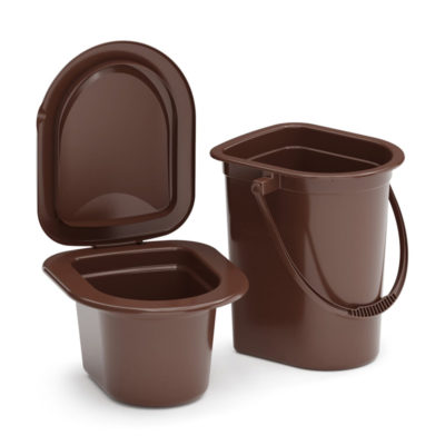 Ведро туалет со съемн.горшком