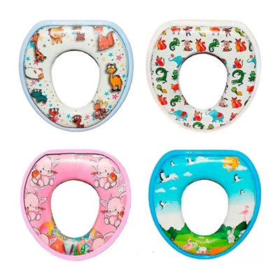Сиденье для унитаза Детское мягкое с рисунком