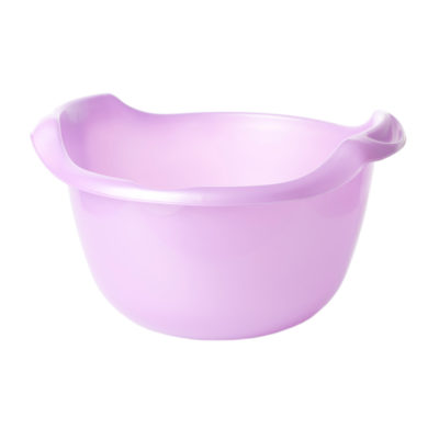 Таз пластмассовый 17л. круглый с ручками