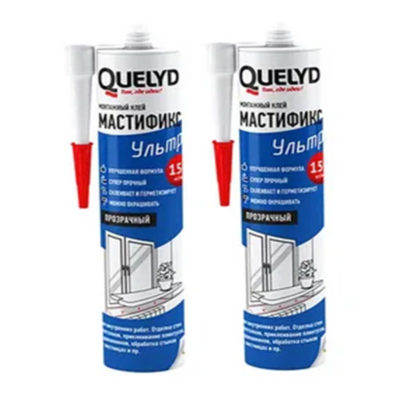 Клей монтажный Ультра прозрачный 280мл