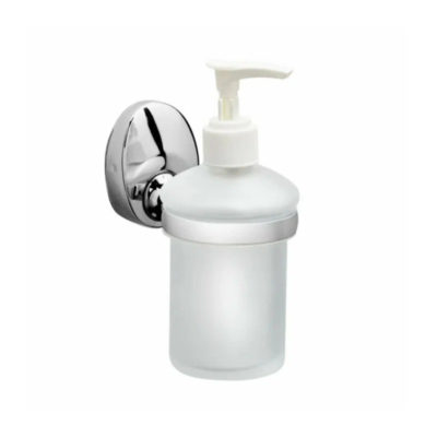 Дозатор хром-стекло для жидкого мыла FRAP HB1627