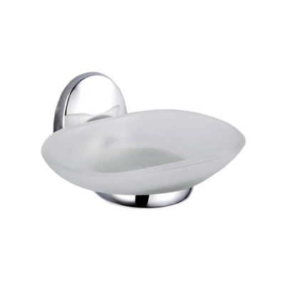 Мыльница хром-стекло FRAP F1602