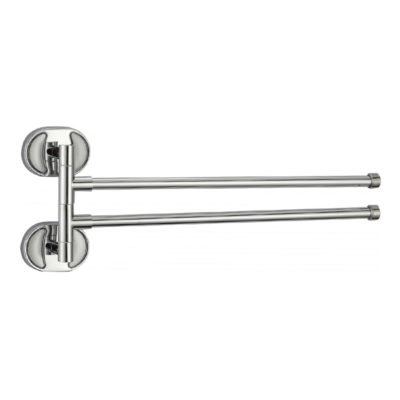 Полотенцедержатель 2-х рожковый хром FRAP F1612