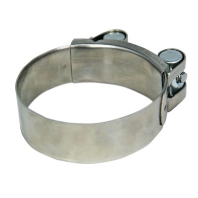 Хомут обжим. червячный усилен. 29-31мм оц. Rodust