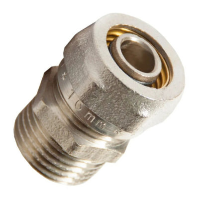 Переходник металло-пласт S20*3/4" (гайка)