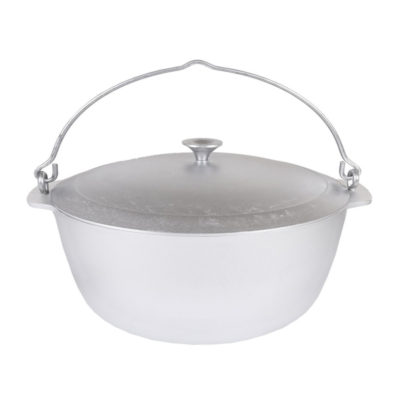 Котелок алюм литой 6 л походный с крышкой Кукмор