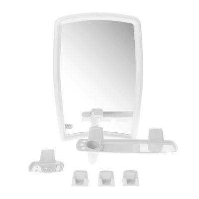 Зеркало 35*52 см прямоугольное с полочкой Berossi в ассорт.