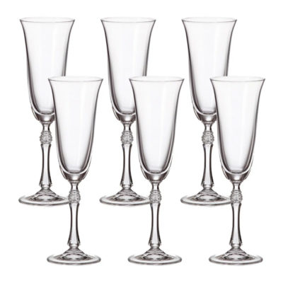 Бокалы 190мл. 6шт. для шампанского