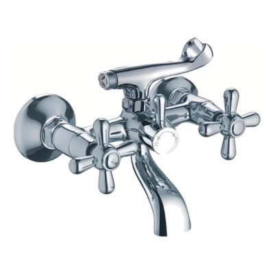 НВ3125 Смеситель для ванны короткий излив хром