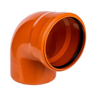 ОТВОД 160*90 РЫЖИЙ