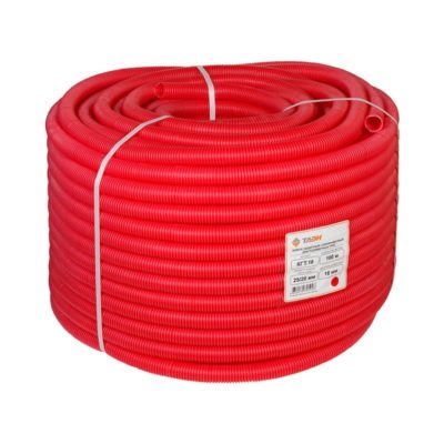 ТРУБА ДВУХСЛОЙНАЯ КРАСНАЯ ф-100 (БУХТА-50М)