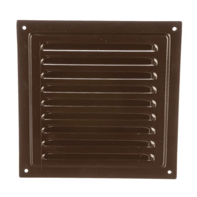 Решетка вентиляционная регулируемая 150*150 (корич метал)