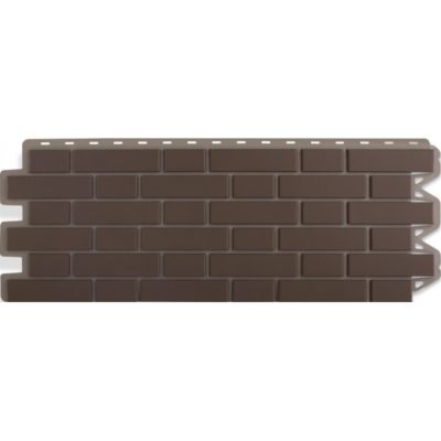 Альта-Профиль Клинкерный кирпич Коричневый (1220*440 мм)