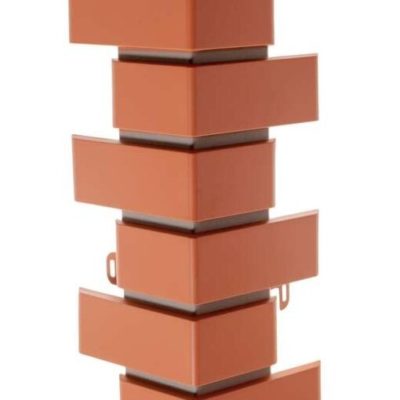 Угол Альта-Профиль КЛИНКЕРНЫЙ КИРПИЧ КРАСНЫЙ (1