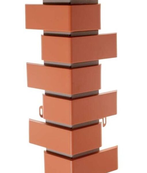 Угол Альта-Профиль КЛИНКЕРНЫЙ КИРПИЧ КРАСНЫЙ (1