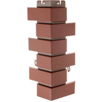 Угол Альта-Профиль КЛИНКЕРНЫЙ КИРПИЧ КОРИЧНЕВЫЙ (1