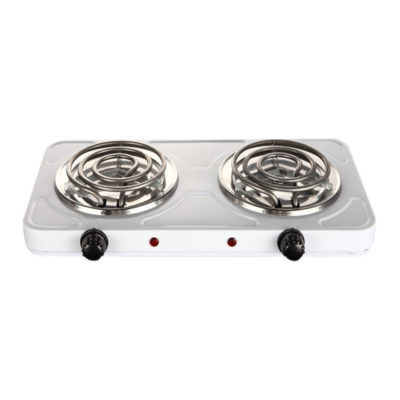 ЭЛЕКТРОПЛИТА 2-КОНФ. спиральный нагрев ERGOLUX ELX-EP02-C01