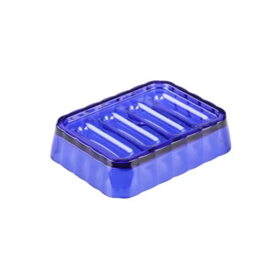 Мыльница пластиковая "Кристалл" синий
