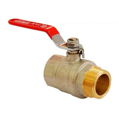 Кран шаровой НР-ВР 1 1/2 (Рычажн. ручка)