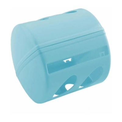Держатель д/туалетной бумаги Aqua голубой