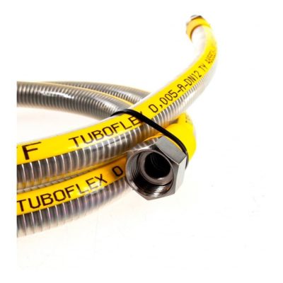 Подводка для газа ПВХ сильфонная TuboFlex Г-Ш 1/2"