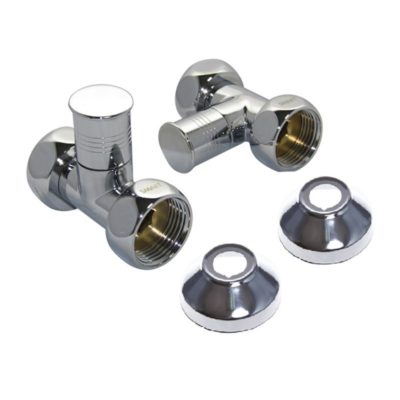 Кран прямой для полотенцесушителя  1"F*1/2"М