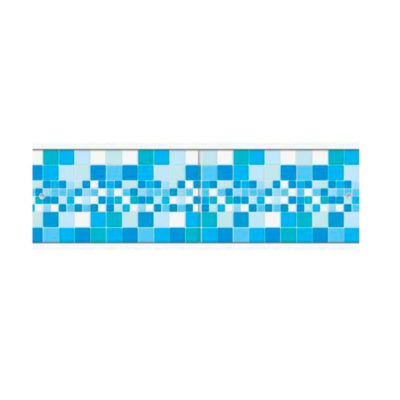 Экран для ванны Голубой кафель 1680мм