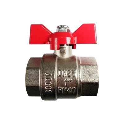 КРАН ШАРОВОЙ 11Б27п (газ) ДУ 15 г/ш А 11/1 РУЧКА- БАБОЧКА