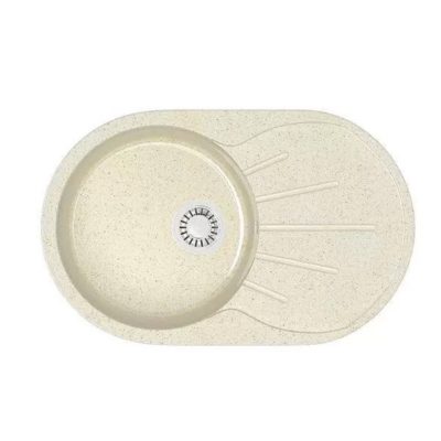 Мойка глян. Касандра Z110Q2 беж. 730*450*215