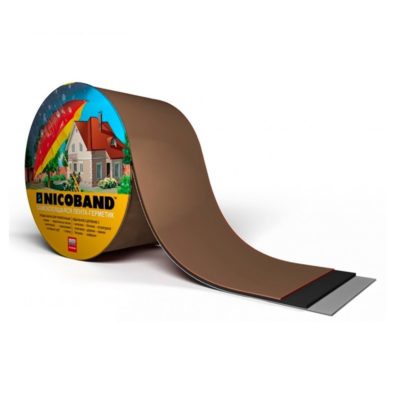 Лента для примыканий Nicoband 150х10000 Коричневый