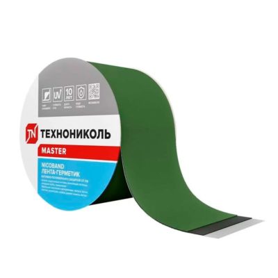 Лента для примыканий Nicoband 150х10000 Зеленый