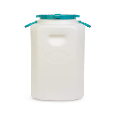 Бочка-канистра пласт. 60л. широкое горло с навесн. ручками