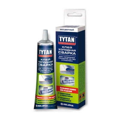 Клей Холодная-сварка TYTAN 100мл. д/пола и ПВХ
