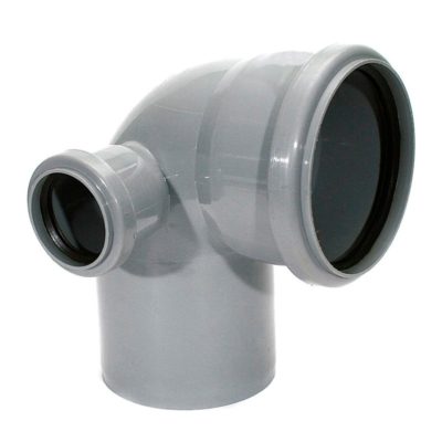 Канализационный отвод левый  90°