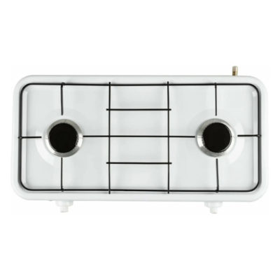 EN-002 Плитка газовая 2-конф. ENERGY белая