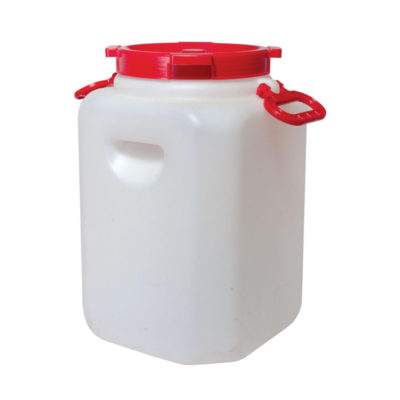 Бочка канистра пл. 20л прямоуг. с ручками