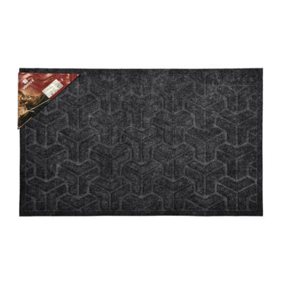 Коврик рельефный GREEK 40*60 серый VORTEX